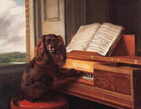 Philip Reinagle Portrait of an Extraordinary Musical Dog china oil painting image